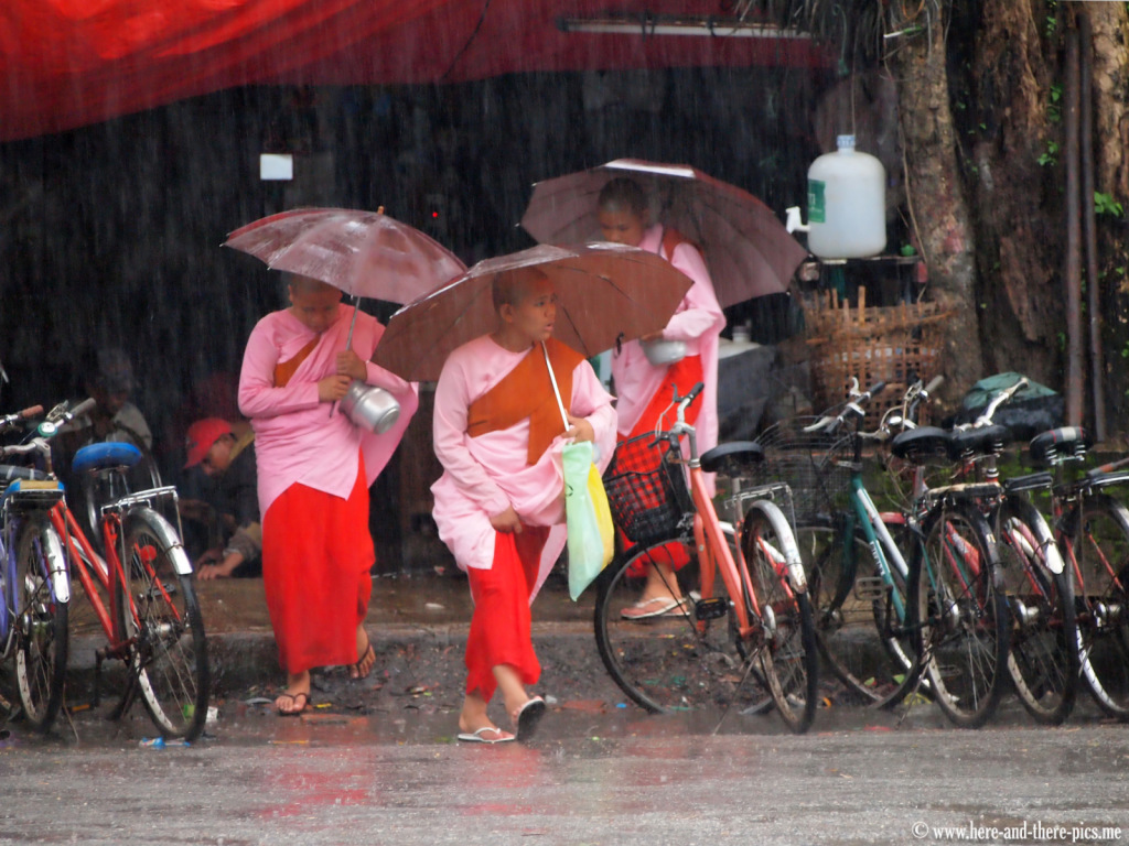 Rain in Yangon, Myanmar