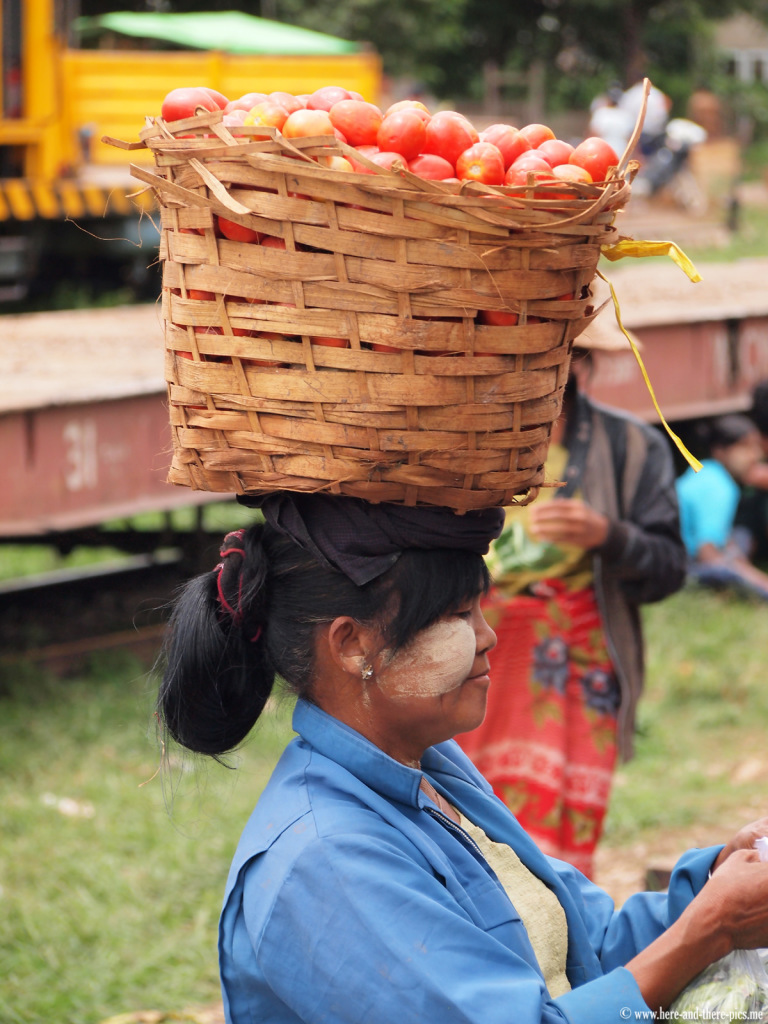 Aungban market, Kalaw